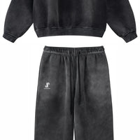 Washed Sweatshirt sets