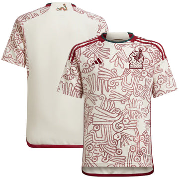 Mexico 22/23 Soccer Jersey Burgundy